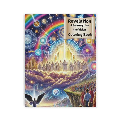 Book of Revelation Coloring Book for Kids | Christian Bible Coloring Book | Printable Bible Activity for Children & Families